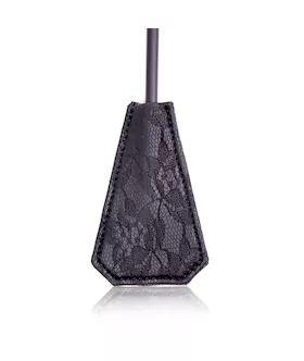 Ostrich Feather And Lace Paddle