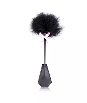 Pink Bow Feather Tickler and Paddle