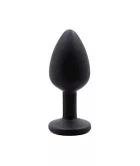 Gemmed Silicone Anal Plug  28 Inch