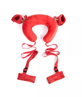 Kick Back Pillow Restraint with Cuffs