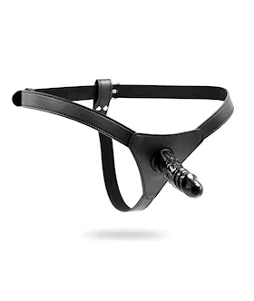 Thin Strap On harness With Dildo
