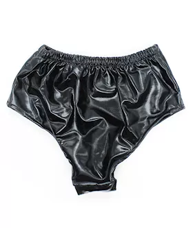 Spandex Vibrating Plug Brief