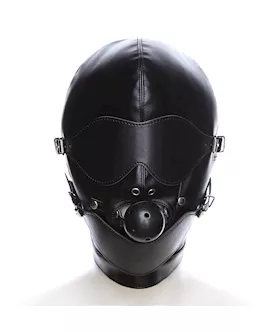 Domination Ball Gag Hood