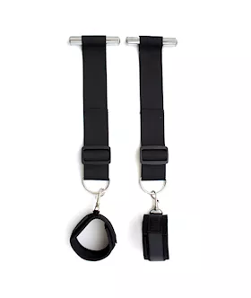 Door swing cuffs
