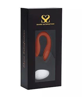 Share Satisfaction Gaia Remote Controlled Couples Vibrator