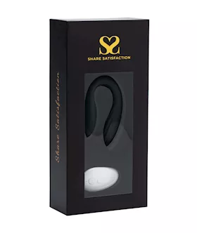 Share Satisfaction Gaia Remote Controlled Couples Vibrator