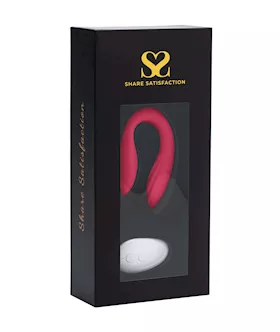 Share Satisfaction Gaia Remote Controlled Couples Vibrator