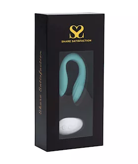Share Satisfaction Gaia Remote Controlled Couples Vibrator