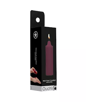 Wax Play Candle - Rose Scented 