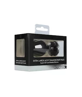 Lucky Diamond Butt Plug - 3.8 Inch