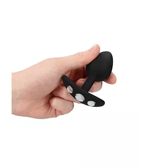 Diamond Butt Plug With Handle - 3.4 Inch