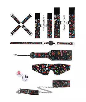 Printed Bondage Kit - Old School Tattoo