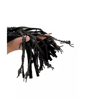 Leather Suede Barbed Wired Flogger 
