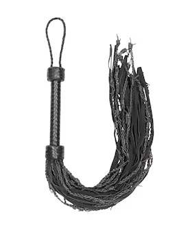 Leather Suede Barbed Wired Flogger 