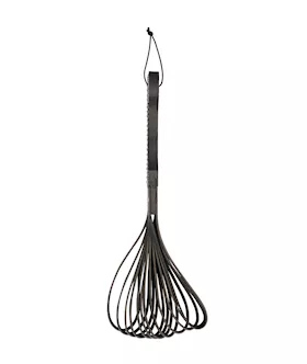 Wooden Handle Belt Whip Flogger  