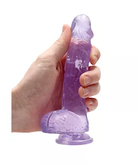Realistic Dildo With Balls - 6 Inch