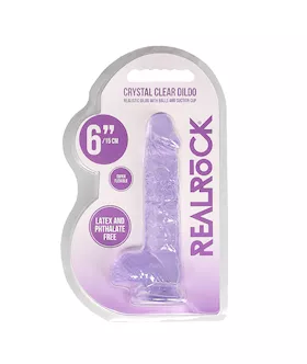 Realistic Dildo With Balls - 6 Inch