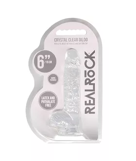 Realistic Dildo With Balls - 6 Inch