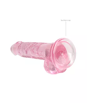 Realistic Dildo With Balls - 7 Inch