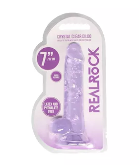 Realistic Dildo With Balls - 7 Inch