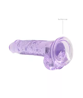 Realistic Dildo With Balls - 7 Inch
