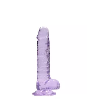 Realistic Dildo With Balls  7 Inch