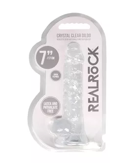 Realistic Dildo With Balls - 7 Inch