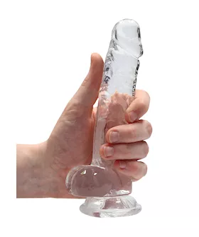 Realistic Dildo With Balls - 7 Inch
