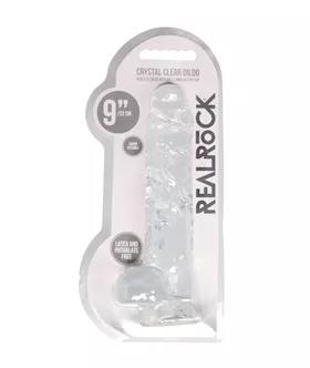 Realistic Dildo With Balls - 9 Inch
