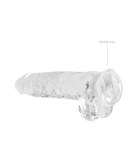 Realistic Dildo With Balls - 9 Inch