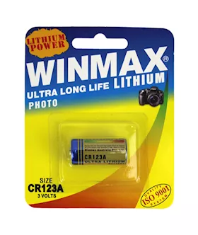 Winmax Lithium CR123A Battery