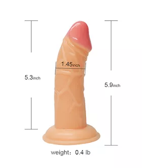 Corto Realistic Pvc Dildo