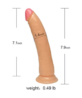 Symme Realistic Pvc Dildo