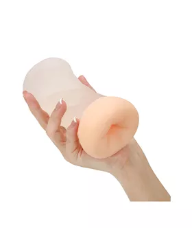 Clear Through Realistic Ass Stroker