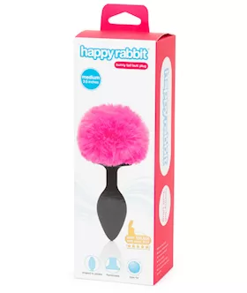 Happy Rabbit Non Vibrating Butt Plug - 3.5 Inch