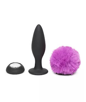 Happy Rabbit Rechargeable Vibrating Butt Plug - 4.5 Inch