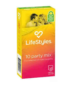 LifeStyles Party Mix 10s Condoms