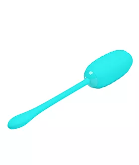Kirk Liquid Silicone Remote Egg Vibrator - 7.7 Inch