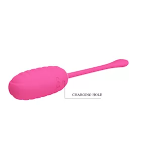 Kirk Liquid Silicone Remote Egg Vibrator - 7.7 Inch
