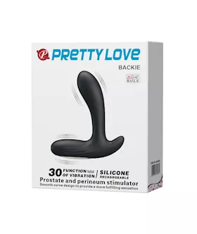 Becky With The Backie Anal Vibrator