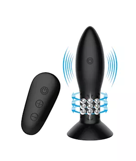 Rotation Beads Rimming Anal Plug