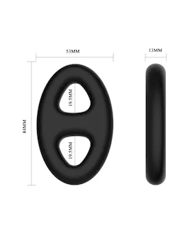 Infinite Ellipse Silicone Cock Ring