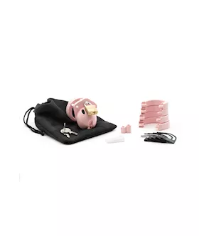 Mini-me 1.25 Inch Chastity Cock Cage Kit