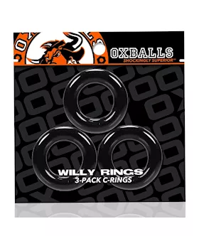 Willy Rings Cockring Pack - Set Of 3