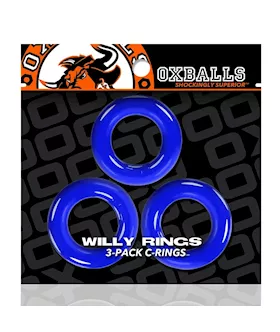 Willy Rings Cockring Pack - Set Of 3