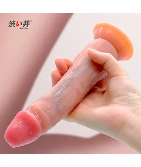 Dual Layer Realistic Cock Dildo