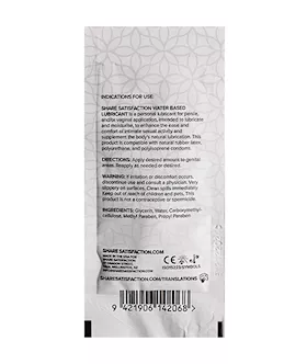 Share Satisfaction Water Based Lubricant