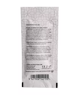 Share Satisfaction Anal Hybrid Lubricant