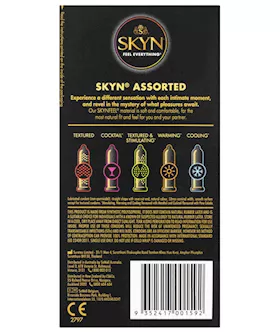 Lifestyles Skyn Assorted Soft Non-latex Condoms - 20 Pack