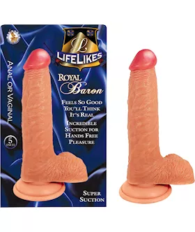 LIFELIKES BARON DILDO  5 Inch